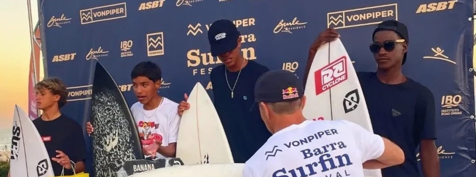 Burle Experience apresenta a 2ª etapa do campeonato Vonpiper Barra Surfing Festival 1