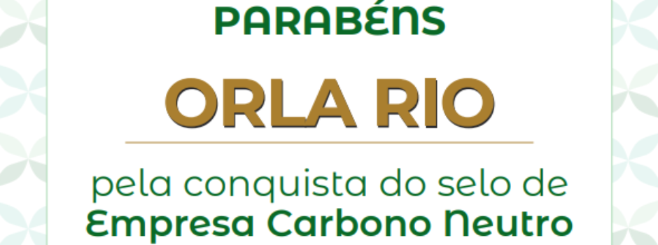 Orla Rio renova cer