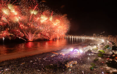 Confira como será a queima de fogos do Réveillon Rio 2025