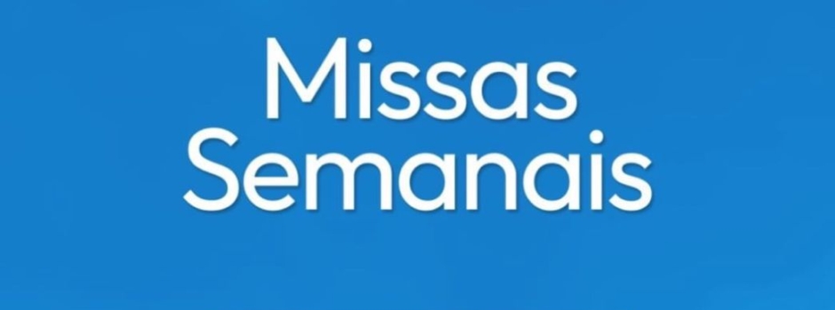 Missas Semanais no Quiosque do Guido