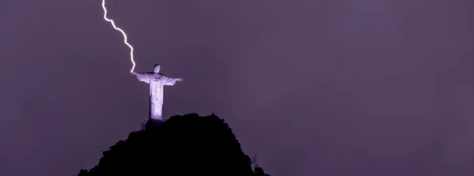 Rio de Janeiro é o 12º estado com mais raios no Brasil em 2024