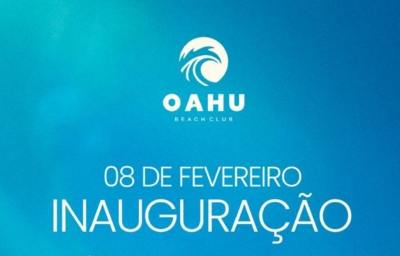 Oahu Beach Club chega à Praia do Recreiocom festa de inauguração no dia 8 de fevereiro