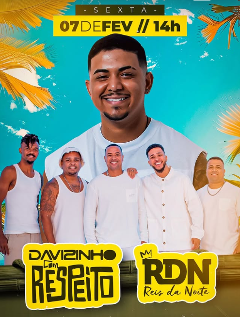 Praia Club no Recreio com Davizinho e RDN
