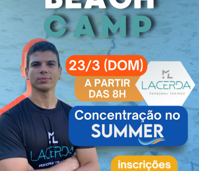 Beach Camp com Lacerda Personal Trainer no Recreio dos Bandeirantes