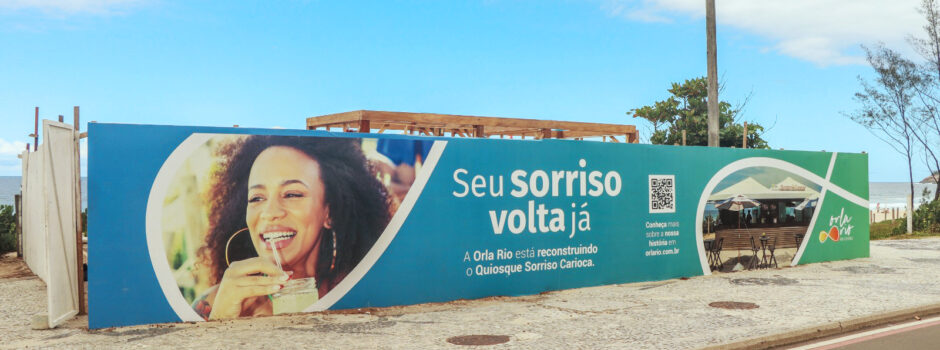O quiosque mais sorridente da praia está quase de volta!