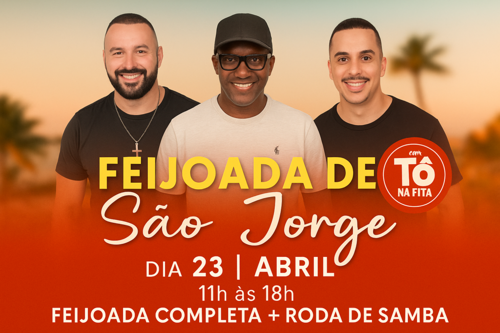 Feijoada de São Jorge com Tô na Fita