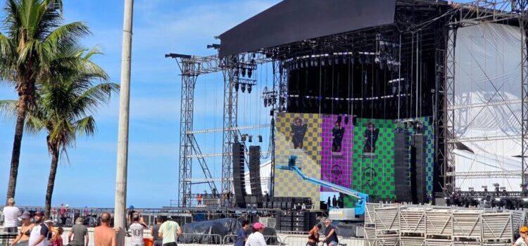 Prefeitura do Rio divulga operação para o show da Lady Gaga na Praia de Copacabana