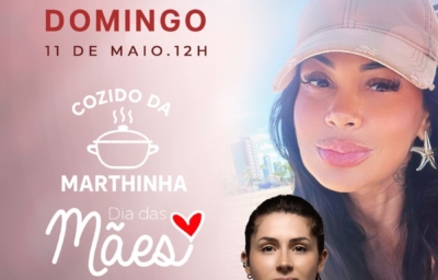 Domingo de Dia das Mães no Mirroah Deck Bar terá Cozido da Marthinha grátis e show de Ray Vosta