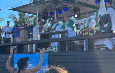 Quiosque do Guido: missa na praia conquista espaço no Recreio e reforça pluralidade da orla carioca