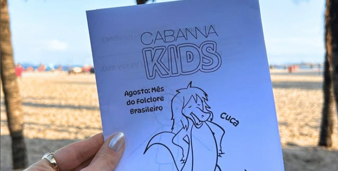 Quiosque Cabanna leva a magia do folclore para a criançada
