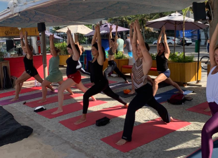 Laca Zen no quiosque La Carioca | 9h