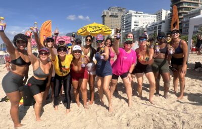 Guaraviton leva funcional, brindes e energia extra para a orla de Ipanema: inscreva-se gratuitamente