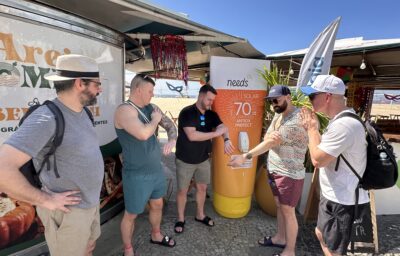 Raia leva proteção solar gratuita para a orla de Copacabana neste verão