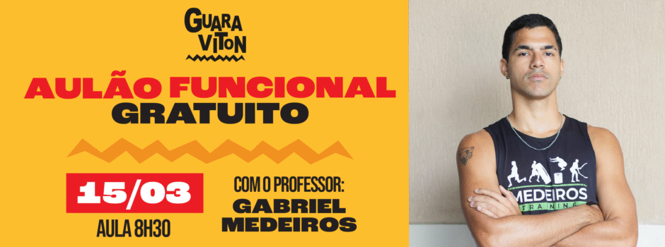 Aulão gratuito Guaraviton - Funcional no Recreio | 8:30 1