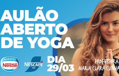 Aulão gratuito Nestlé - Yoga em Copacabana | 8:00 2