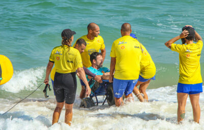 Última chamada para voluntários do Praia Para Todos nesta temporada