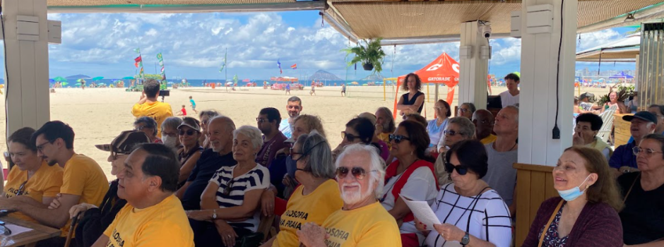 Filosofia na Praia celebra 8 anos de encontros à beira-mar com edição especial no Leme 1