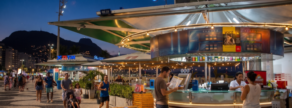 Final do BBB 2026 vira programa coletivo no Quiosque Mar de Copa, em Copacabana 2