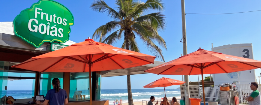 Frutos de Goiás estreia na Barra da Tijuca e leva sabores artesanais para novo quiosque no posto 3 3
