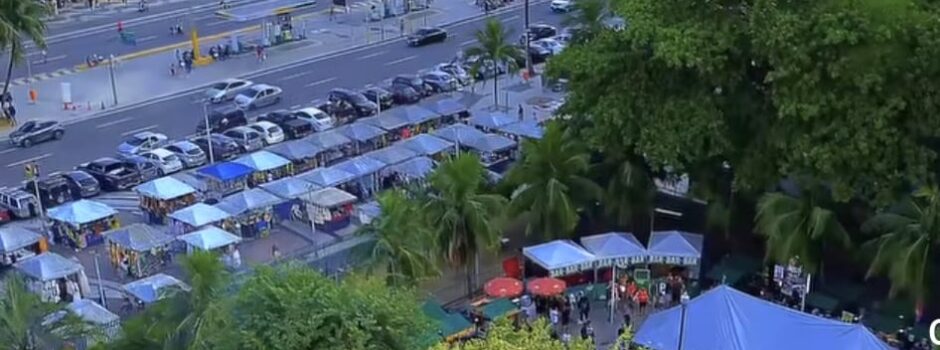 Gastro Samba na Praça do Lido em Copacabana