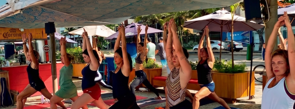 Quiosque La Carioca: Yoga Detox na Praia do Leblon