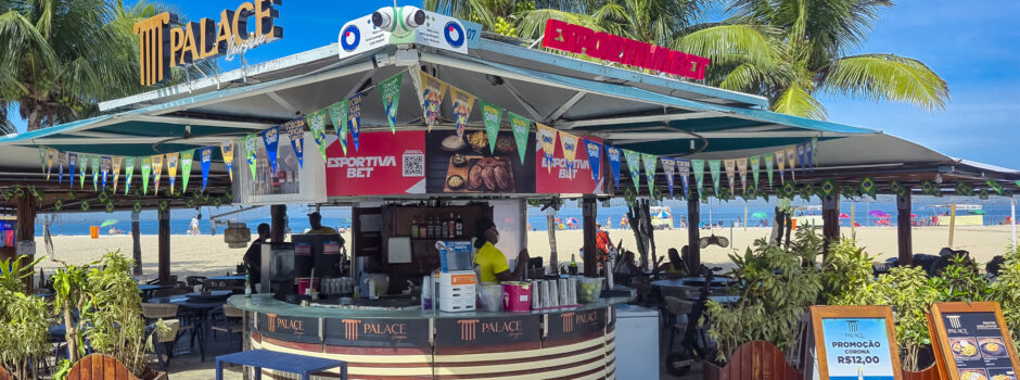 Esportiva Bet promove ativação interativa durante dia de jogo na orla de Copacabana