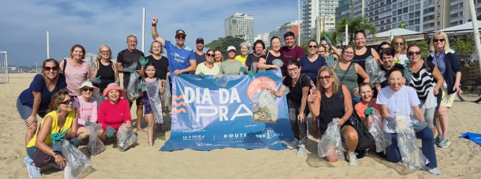 Orla Rio realiza a primeira edição do Dia da Praia e mobiliza a cidade em grande mutirão pela preservação da orla