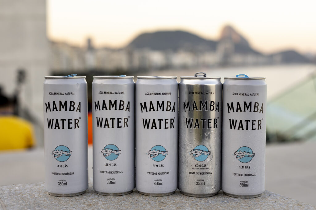 Mamba Water leva hidratação e sustentabilidade ao Sabores da Orla