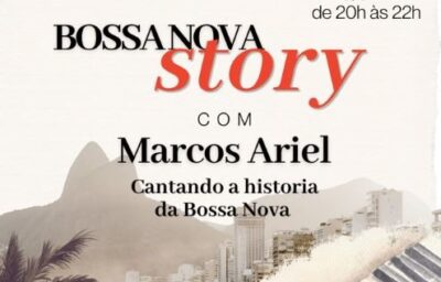 Quiosque Deseo: "Bossa Nova Story" com Marcos Ariel