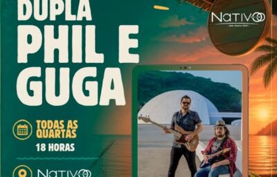 Happy Hour Phil e Guga no Quiosque Nativoo | 18h