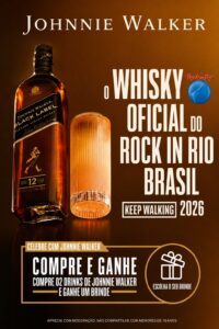 Johnnie Walker entra no clima do Rock in Rio com brindes exclusivos na orla 1