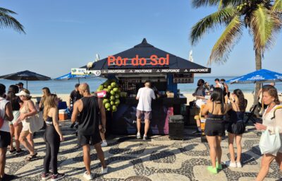 Piracanjuba ProForce transforma Quiosque Pôr do Sol em ponto de experiência fitness em Ipanema