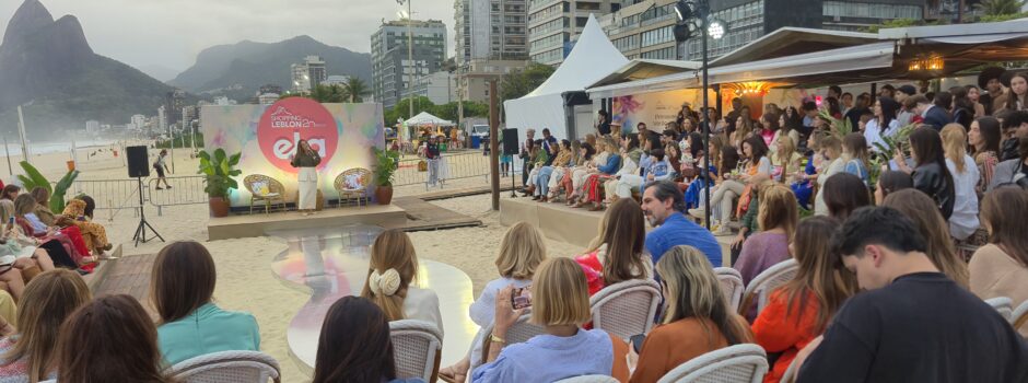 Shopping Leblon transforma a orla de Ipanema em passarela a céu aberto