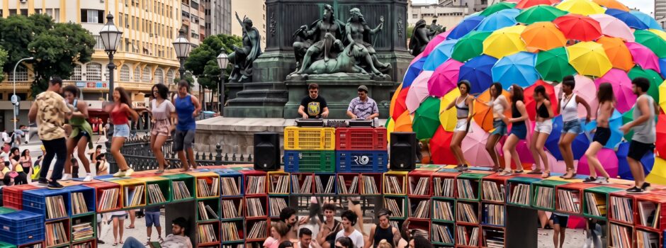 Alalaô Kiosk leva a cultura da praia para o centro do Rio na Semana de Arte do Rio